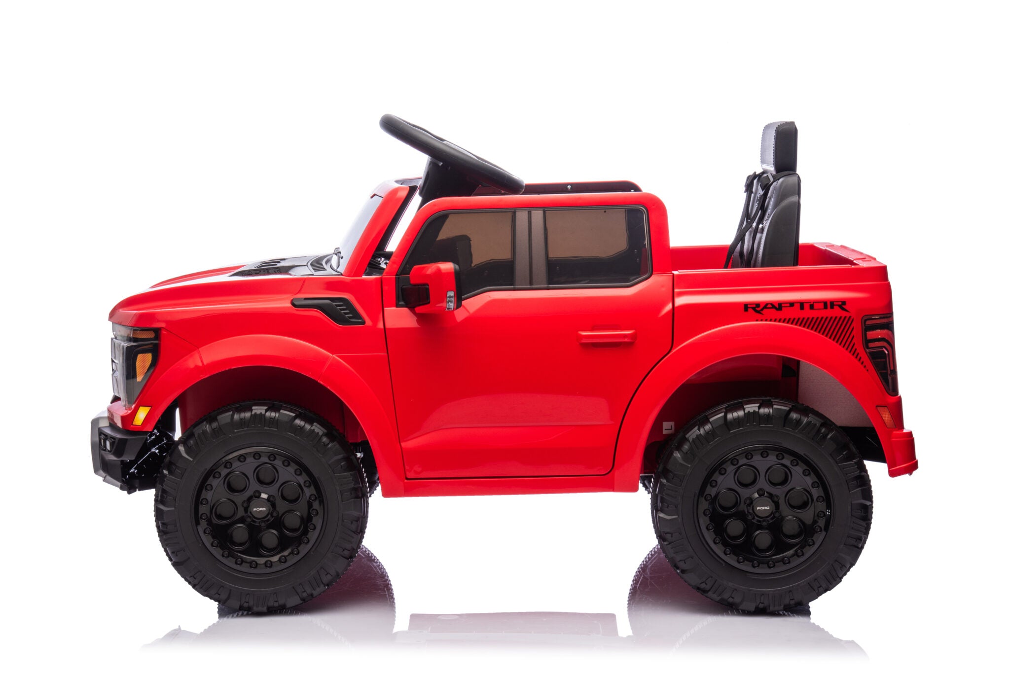 Voiture électrique enfant Ford Raptor 1 place 12 V rouge – Adventure Rider – vue 3
