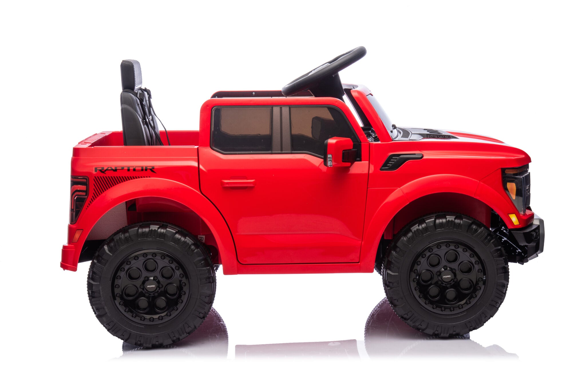 Voiture électrique enfant Ford Raptor 1 place 12 V rouge – Adventure Rider – vue 4