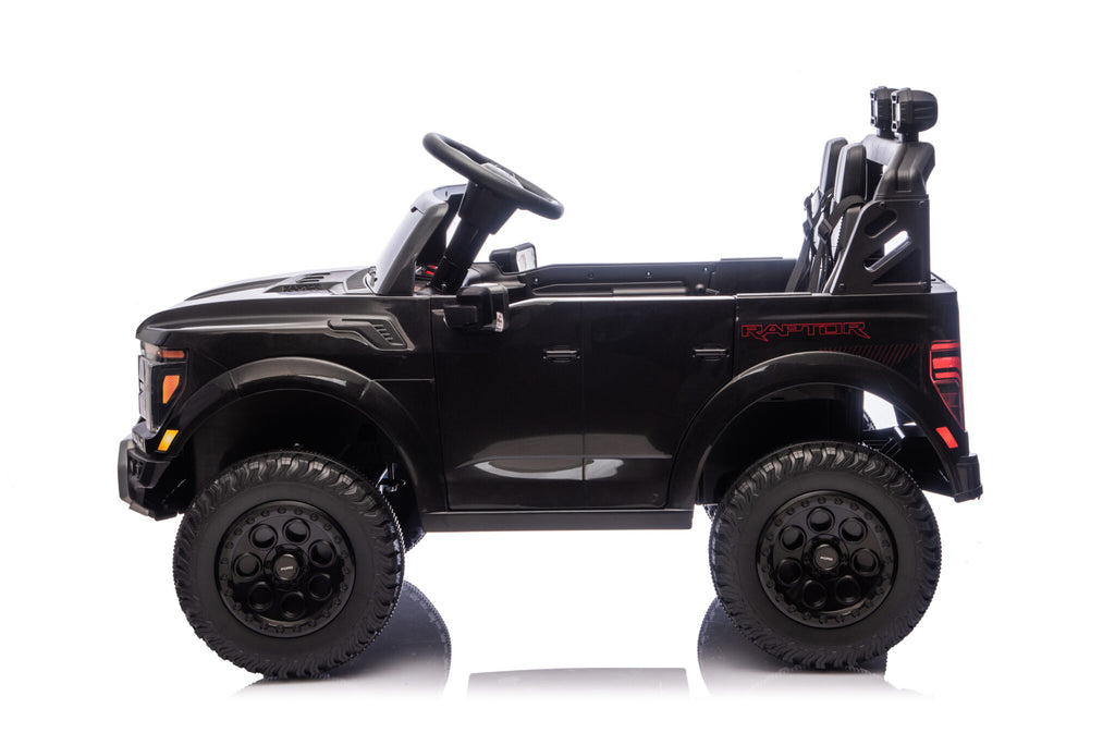 Voiture électrique enfant Ford Raptor 2 places 24-V noir – Adventure Rider Pro – vue 3