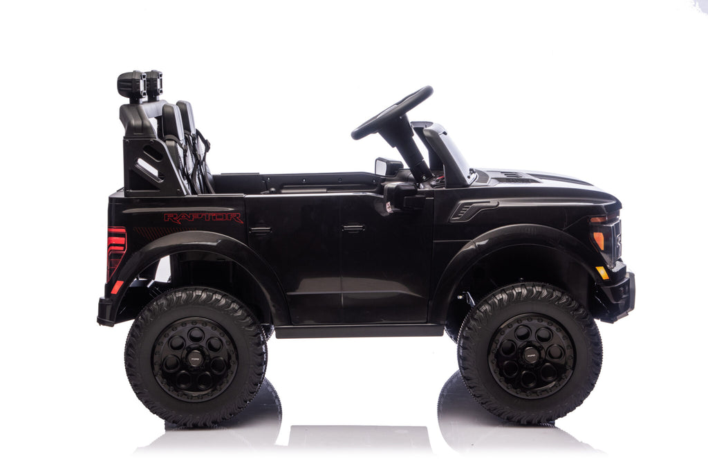 Voiture électrique enfant Ford Raptor 2 places 24-V noir – Adventure Rider Pro – vue 4