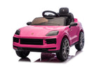 Voiture électrique enfant Porsche Cayenne 1 place 12 V rose – Adventure Rider