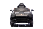 Voiture électrique enfant Porsche Cayenne 1 place 12 V noir – Adventure Rider – vue 2