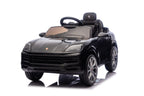 Voiture électrique enfant Porsche Cayenne 1 place 12 V noir – Adventure Rider