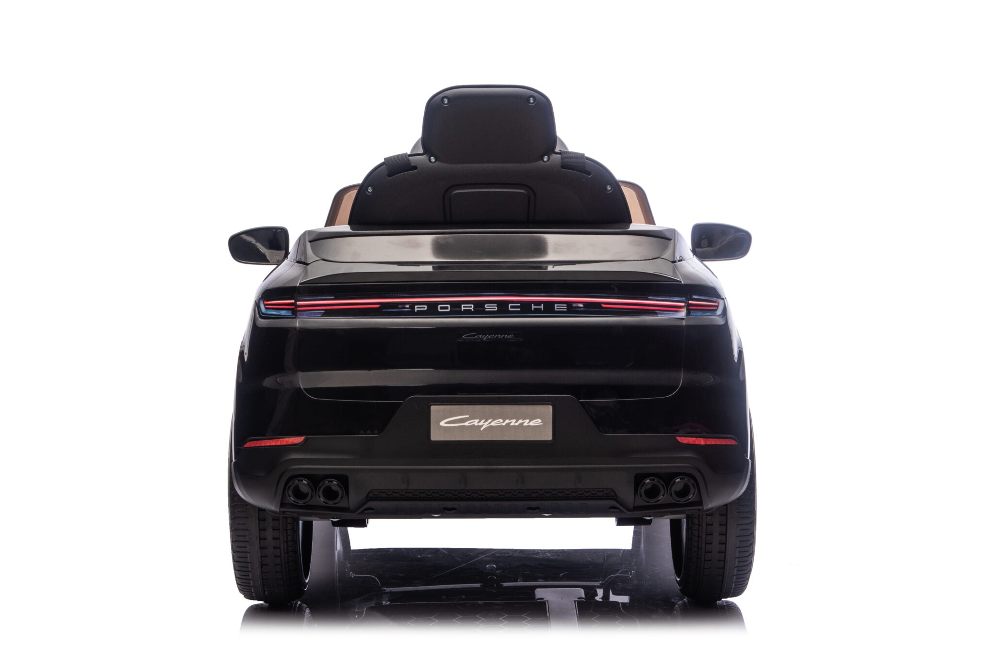 Voiture électrique enfant Porsche Cayenne 1 place 12 V noir – Adventure Rider – vue 5