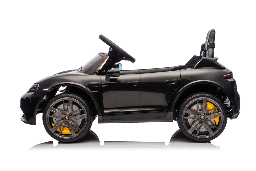 Voiture électrique enfant Porsche Taycan 1 place 12 V noir – Racing Star – vue 3