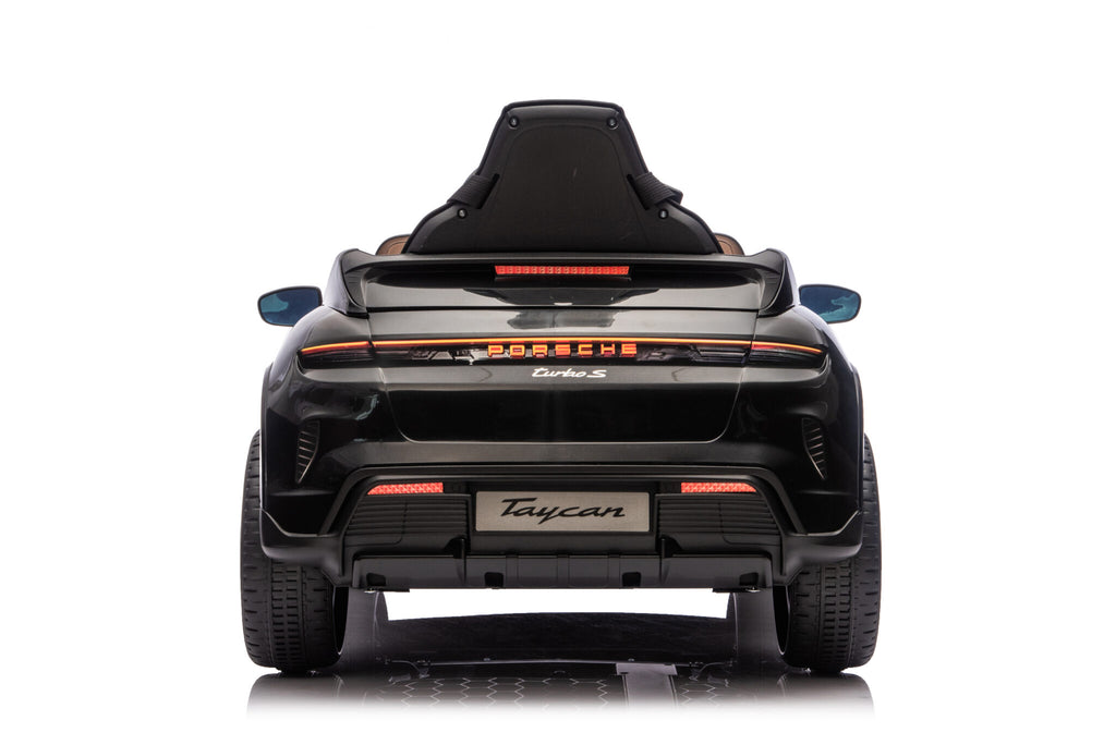 Voiture électrique enfant Porsche Taycan 1 place 12 V noir – Racing Star – vue 5
