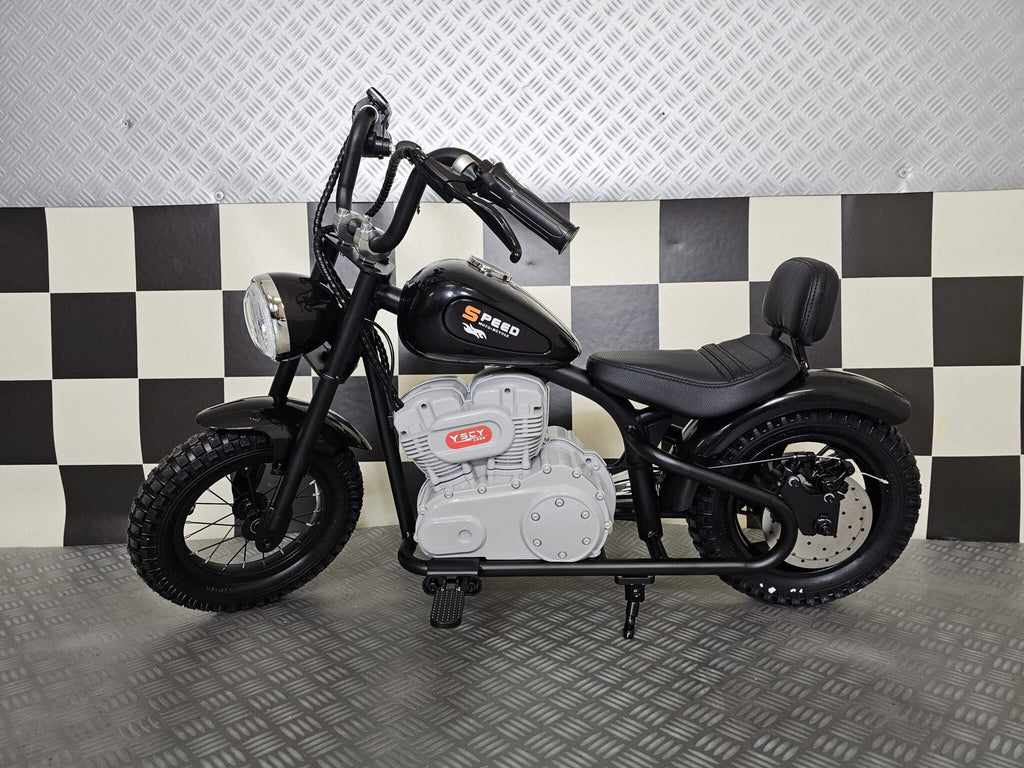 Véhicule électrique enfant Chopper 24 V noir – Street Rider Pro – vue 4