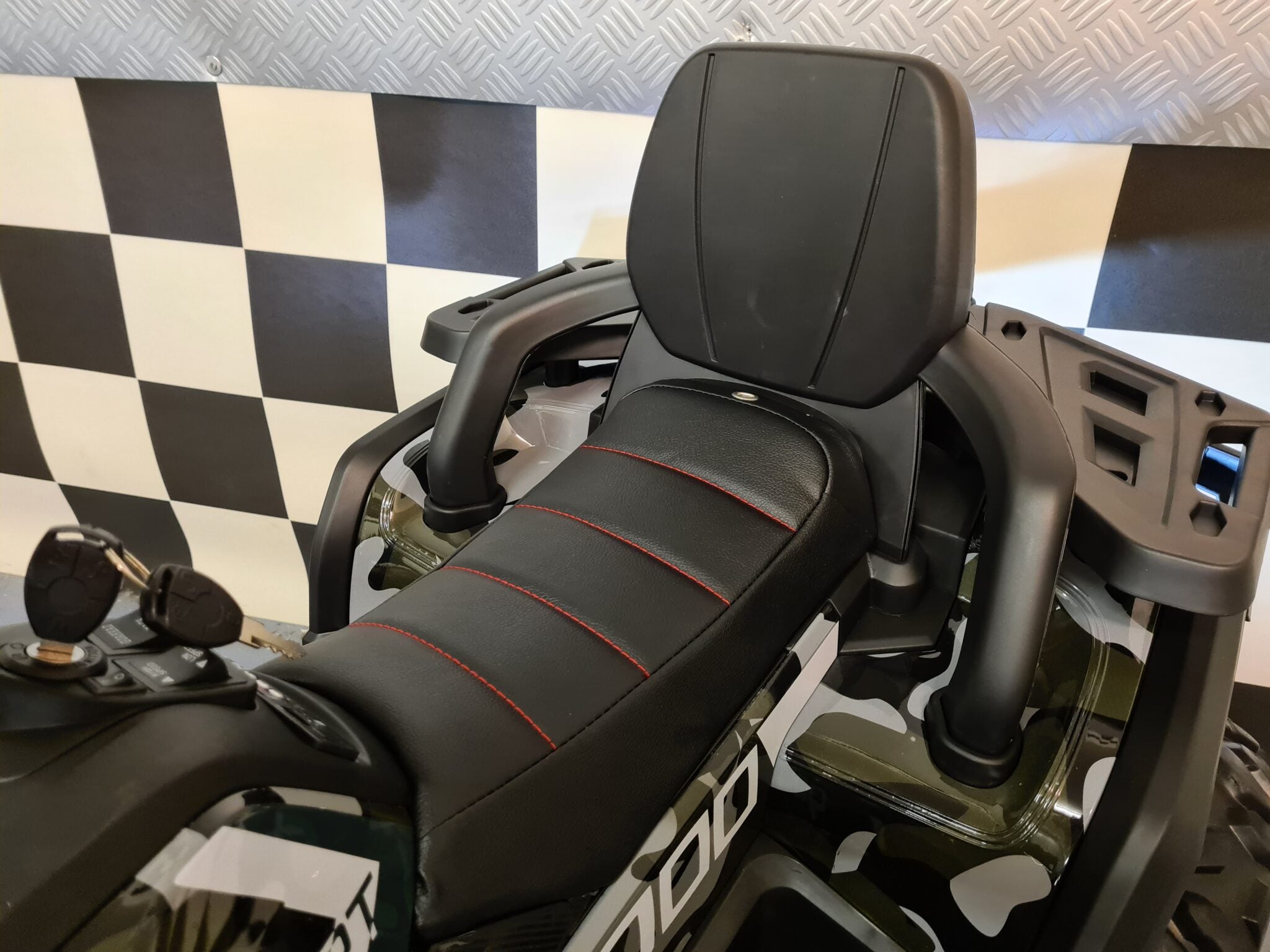 Quad électrique enfant Desert 12 V camo vert – Mini Raptor – vue 6