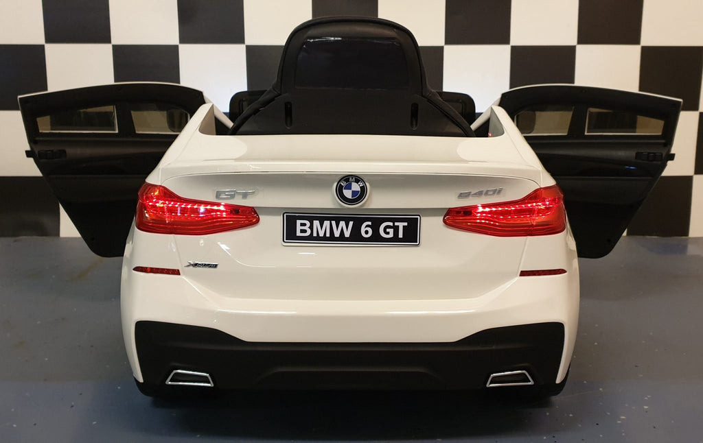 Voiture électrique enfant BMW GT 12 V 2.4G télécommande blanc – Urban Rider – vue 6