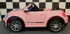 Voiture électrique enfant VW Beetle 12 V rose – Urban Rider – vue 4