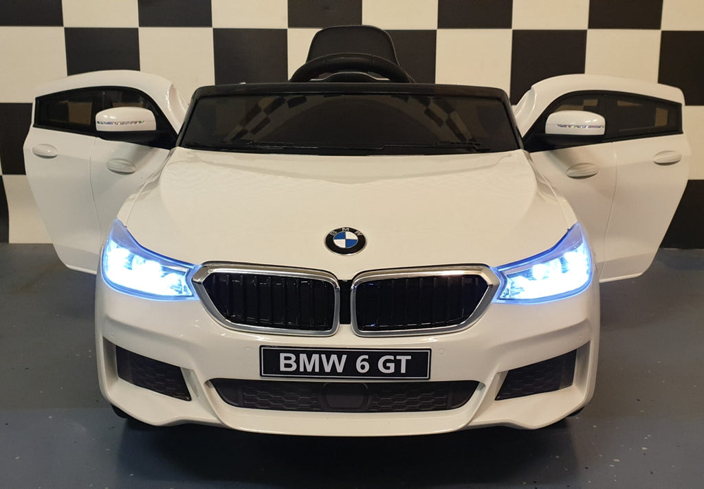 Voiture électrique enfant BMW GT 12 V 2.4G télécommande blanc – Urban Rider – vue 3
