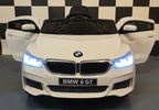 Voiture électrique enfant BMW GT 12 V 2.4G télécommande blanc – Urban Rider – vue 3
