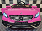 Voiture électrique enfant Mercedes Maybach S650 rose 12 V – Royal Drive – vue 3
