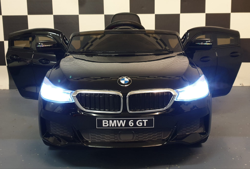 Voiture électrique enfant BMW GT 12V métallisé noir – Urban Rider – vue 4
