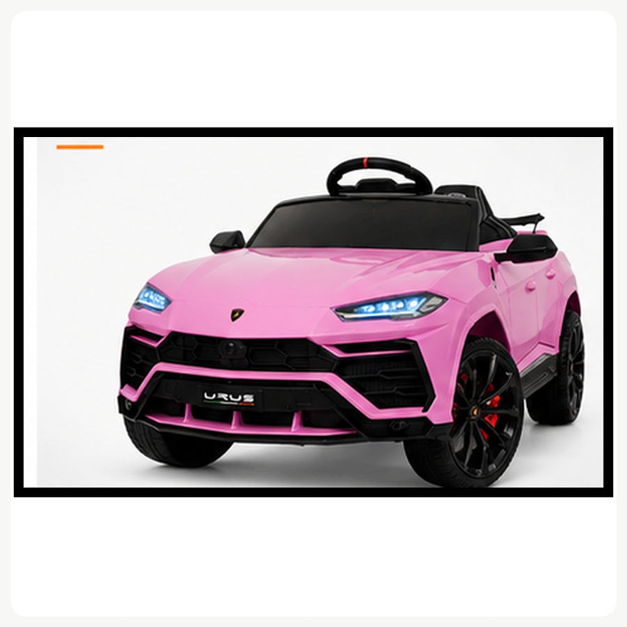 Voiture électrique enfant Lamborghini Urus rose 12 V – Racing Star