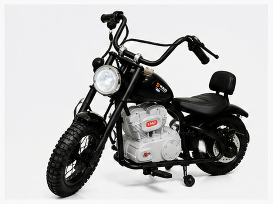 Véhicule électrique enfant Chopper 24 V noir – Street Rider Pro