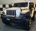 Voiture électrique enfant Jeep Wrangler 12 V 4x4 RC blanc – Adventure Rider