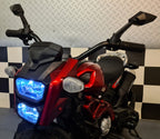 Moto électrique enfant motor Grom Superbike 12 V rouge métallisé – Street Rider – vue 4