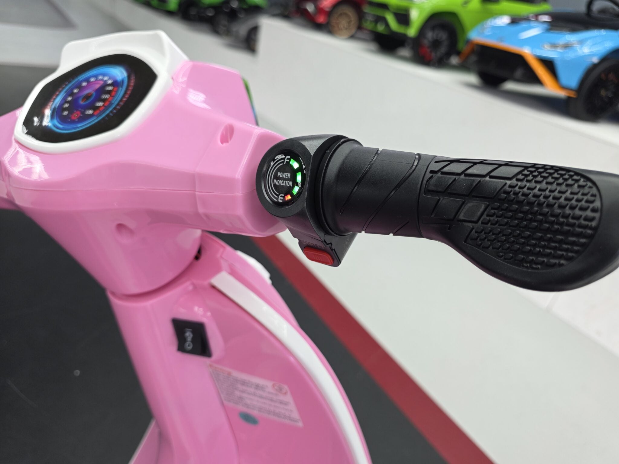 Scooter électrique enfant 24 V rose – Street Rider Pro – vue 7