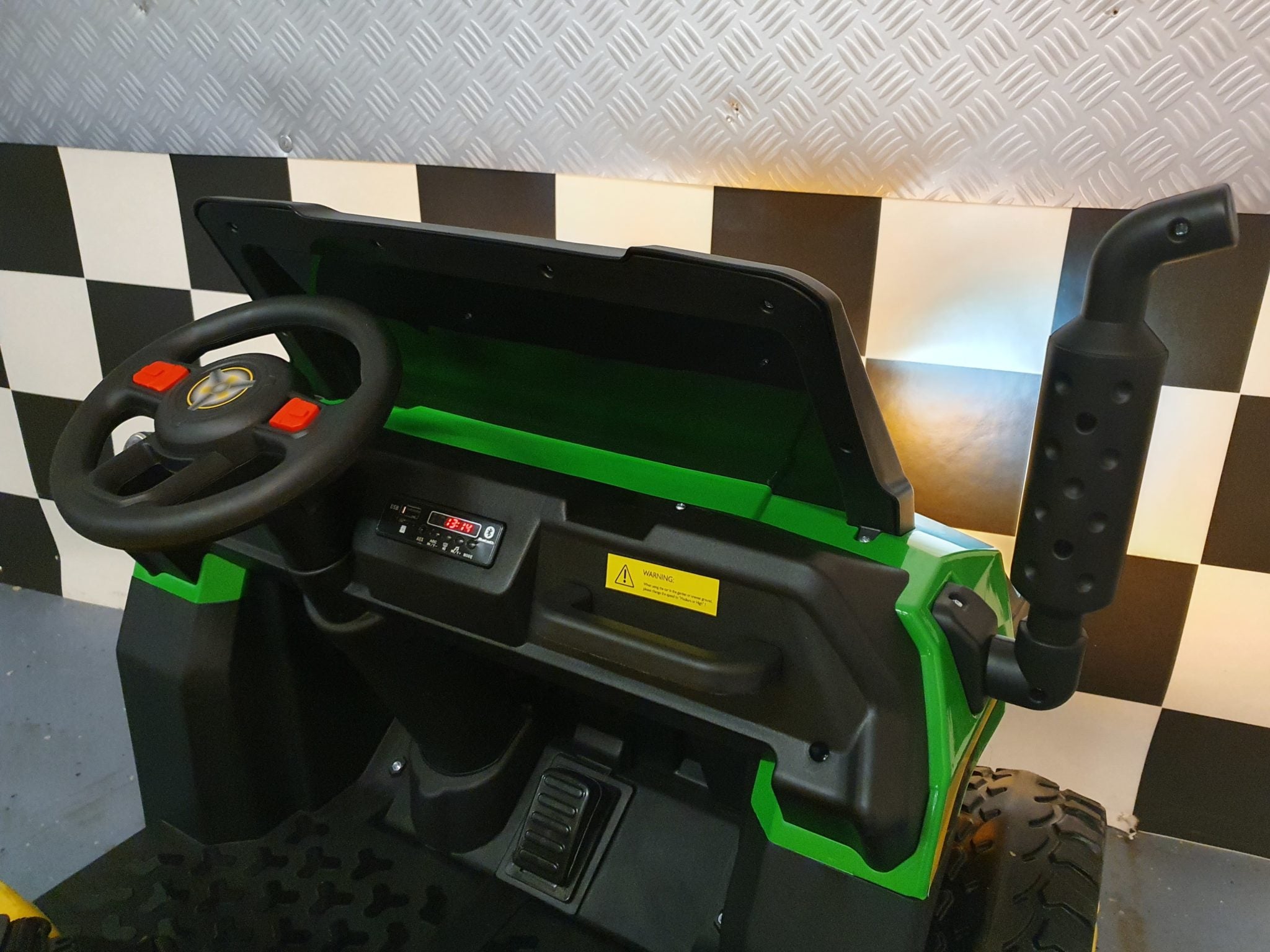 Tracteur électrique enfant Farmer Truck 4x4 12 V avec télécommande – Little Farmer – vue 8