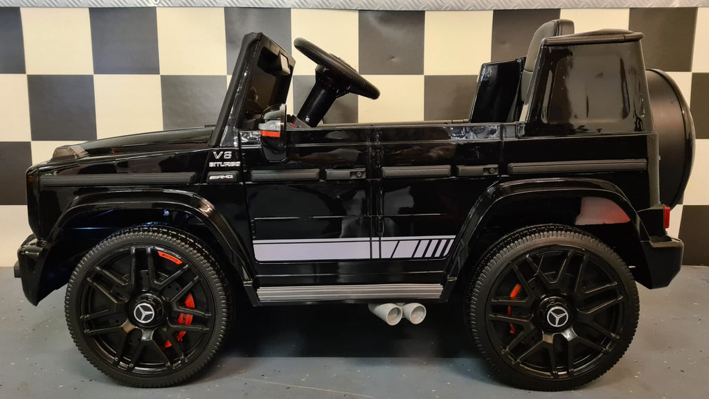 Voiture électrique enfant Mercedes G63 12V noir 1 place – Adventure Rider – vue 4