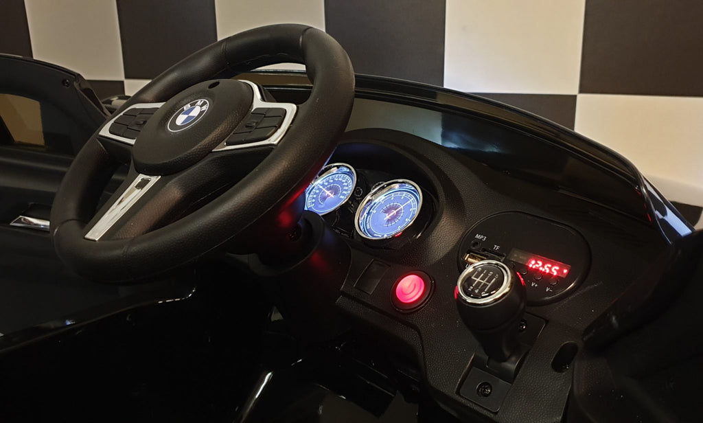 Voiture électrique enfant BMW GT 12V métallisé noir – Urban Rider – vue 7
