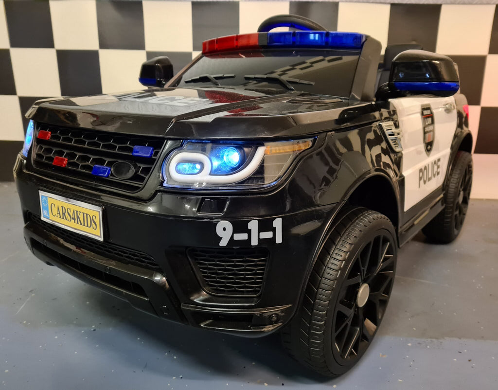 Voiture électrique enfant Police jeep 12V avec télécommande – Urban Patrol – vue 2