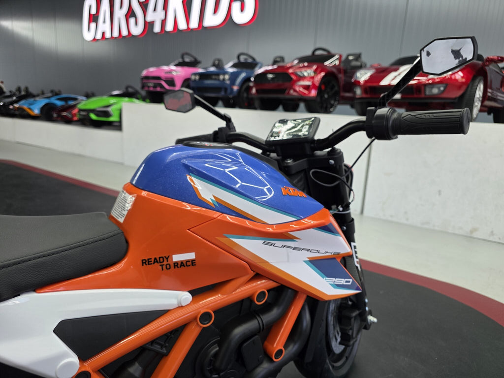 Moto électrique enfant KTM 1290 Superduke 12 V – Street Rider – vue 8