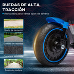 Electric Motorcycle for Children 18-36 Months with 6V Battery Headlight and Detachable Auxiliary Wheels
