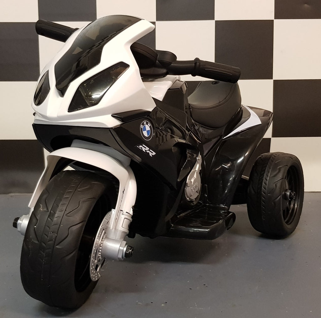 Moto électrique enfant mini BMW S1000RR / trike 6 V noir – Mini Street Rider