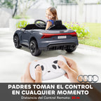 Electric Car for Children +3 Years Old Audi Rs E-Tron Gt Battery Car with Remote Control 103X58X41 cm Pink