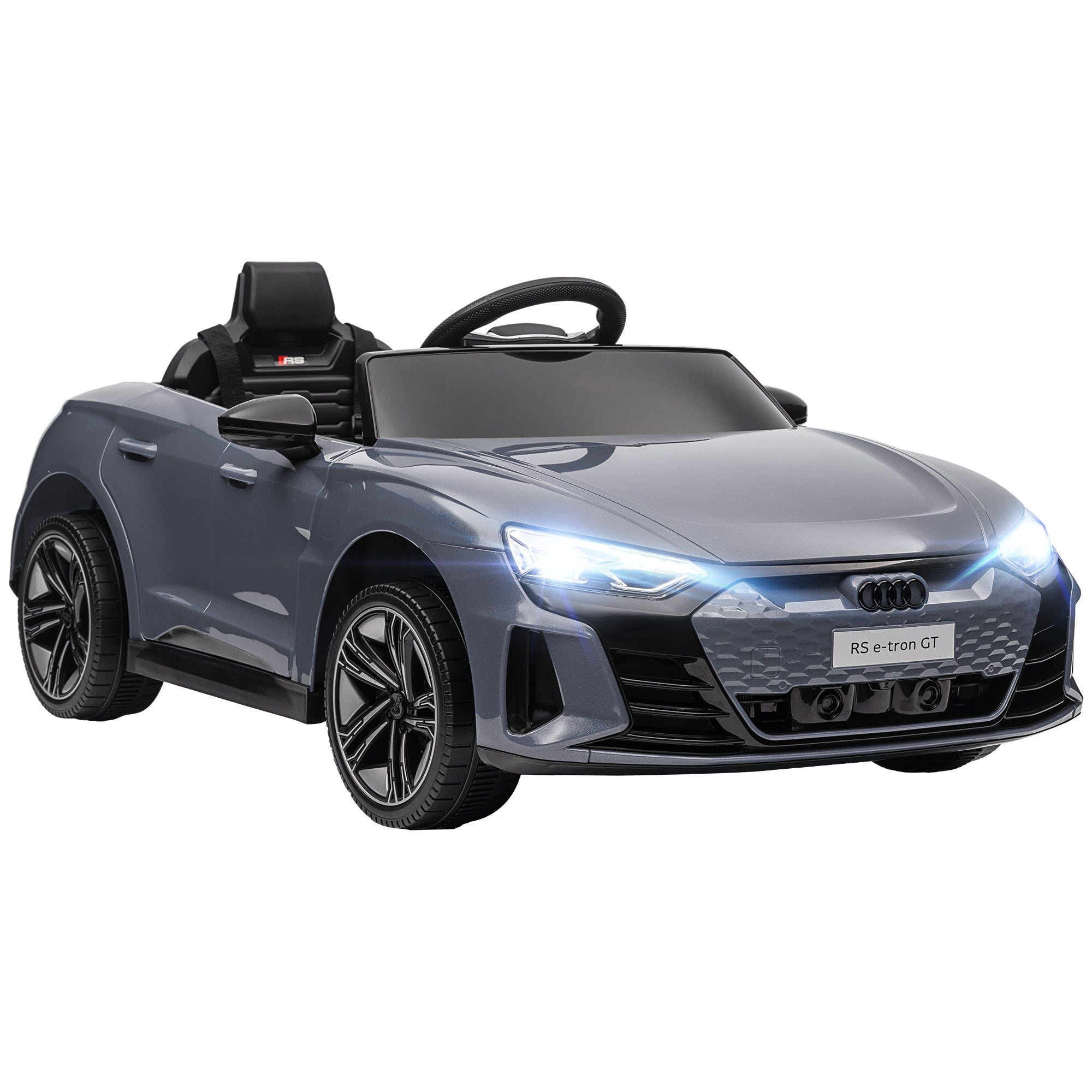 Electric Car for Children +3 Years Old Audi Rs E-Tron Gt Battery Car with Remote Control 103X58X41 cm Pink