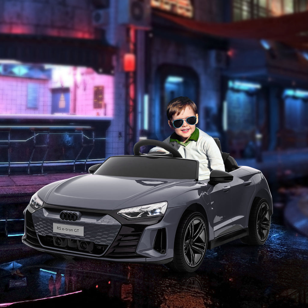 Electric Car for Children +3 Years Old Audi Rs E-Tron Gt Battery Car with Remote Control 103X58X41 cm Pink
