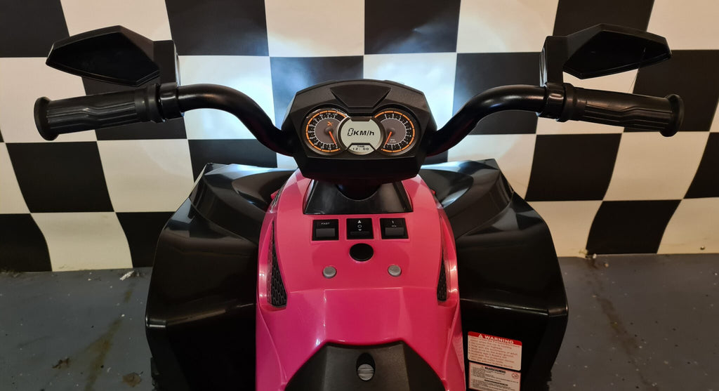 Quad électrique enfant Phyton rose – Raptor – vue 8