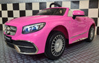Voiture électrique enfant Mercedes Maybach S650 rose 12 V – Royal Drive – vue 2