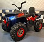 Quad électrique enfant Spider 12 V rouge – Mini Raptor – vue 2