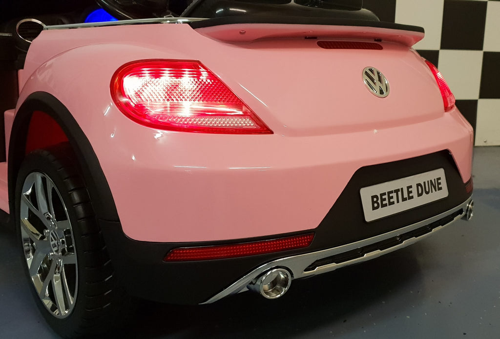 Voiture électrique enfant VW Beetle 12 V rose – Urban Rider – vue 7